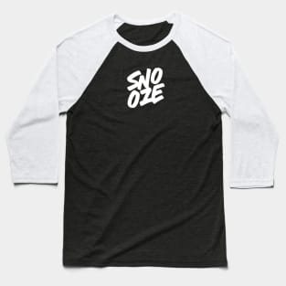 Snooze Streetwear Baseball T-Shirt